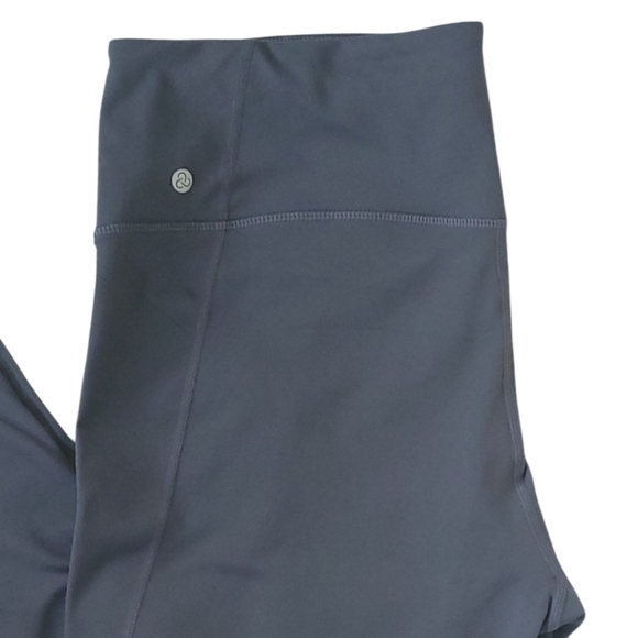 Zella XXL High Waist Grey Leggings Sculpt Stretch Ankle Athleisure Yoga Pant - Picture 6 of 12